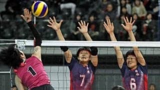 女子の京都橘が２回戦進出　男子は清水桜が丘がストレート勝ち　春高バレー速報（２）