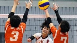女子は誠英が２回戦へ　男子の佐渡はストレート負け　春高バレー速報（５）