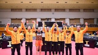 TOP名古屋、激戦制し3位浮上　リオ五輪団体銀ハン・インが活躍＜卓球・Tリーグ結果速報＞