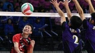 新潟の男子・佐渡、女子・長岡商がストレート負け　春高バレー