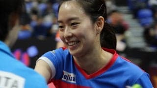 佳純「プレッシャーなく出来た」 3ヶ月ぶりT出場でファンに感謝＜卓球・Tリーグ速報＞