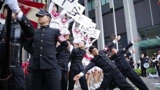 えんじ色に染め上げろ！タスキをつなぐ応援の力