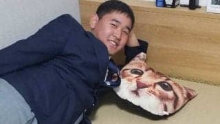 オリドラ1宮城、猫愛溢れる枕持参で入寮　「疲れを取るというよりも猫が好きで…」