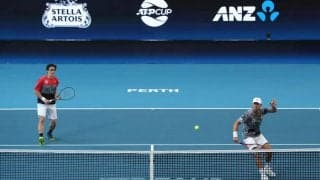 テニス日本代表 リーグ戦突破はスペインとの直接対決にかかる