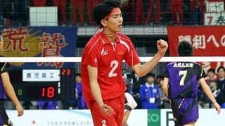 東亜学園、ギラギラ１６強！サラサラヘアのエース・井上が攻守ともに活躍／春高バレー