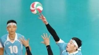 大阪・清風、金蘭会、大阪国際滝井　ともに勝つ　春高バレー