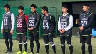 燕ドラ1奥川が始動「よろしくお願いします！」　新人自主トレ初日に高津監督ら挨拶