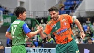 新加入ジオニスが丹羽、張本下す　彩たま大逆転勝利＜卓球・Tリーグ結果速報＞