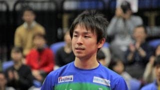 完勝の丹羽「プロ選手としてのやりがいを感じる」　張本敗れるもKM東京に軍配＜卓球・Tリーグ＞