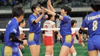 清風、金蘭会が４強入り　春高バレー