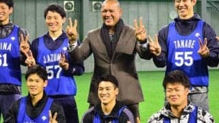 DeNAラミレス監督、新人7選手にプロの心得注入　「ポジションは自分で掴んで」