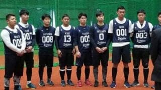 オリ新人合同自主トレスタート　ドラ1宮城が同4位・前の球筋に驚き「凄いなと思った」