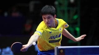 卓球男子世界ランキング（1月発表）｜5位張本、15位丹羽が五輪シングルス代表基準満たす