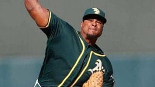 ロッテ、188センチ右腕サントスと育成契約「最高の1年を約束する」背番号130