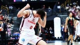 激闘の天皇杯、アルバルク東京を振り切った藤井祐眞のクラッチシュート「ゴール下が空いていたのでレイアップに」