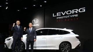 SUBARU「新型レヴォーグ プロトタイプ STI Sport」を初公開、新機能ドライブモードセレクト搭載