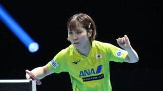 平野美宇「チームに貢献できるように精一杯頑張ります」　卓球東京五輪代表女子3人目に選出