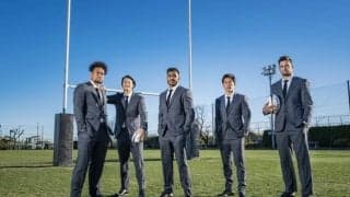 ジャパンラグビー トップリーグ「リコーブラックラムズ」公式オフィシャルスーツ発表