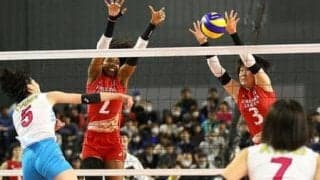 女子の古川学園が決勝進出　共栄学園をフルセットで下す　春高バレー速報（２）