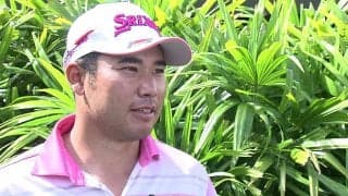 松山英樹「前半は3オーバーくらいに感じた」それでもボギーフリーの「67」で予選通過