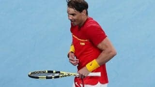 実直で真面目なナダルが見せた珍しい姿。喜びのあまりダンス！