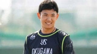 燕ドラ1奥川の打撃練習動画にファン“二刀流”期待？　「打者でも十分」「日本の宝」