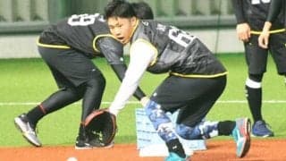 鷹ドラ2海野、春季キャンプで千賀の“女房役”に立候補　「日本を代表する投手」