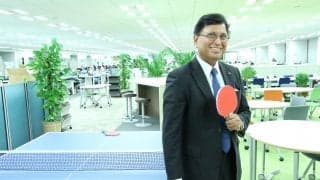 ロート製薬・ラジュ副社長に聞く　“国内初のCHO”が進める健康経営＜卓球応援企業特集＞