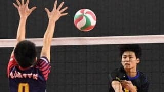 【春高バレー】東京・駿台学園、多彩攻撃も力尽く