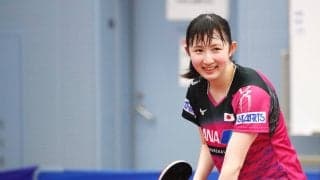 【卓球】早田ひな、笑顔で高校卒業 「必ず良い報告を」