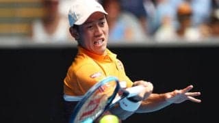 錦織の復帰はまもなくか。通常のボールを使ったフォアの練習動画を公開