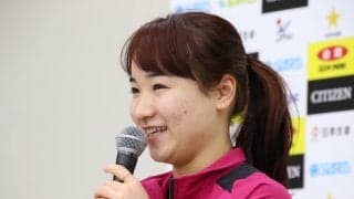 伊藤美誠、史上初の3年連続3冠へ　「実力が上がった私を見てほしい」＜全日本卓球2020＞