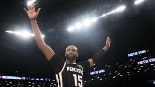 ビンス・カーター、古巣ネッツの本拠地へ最後の凱旋「スタンディングオベーションで迎えられるのは最高だ」