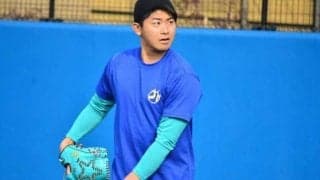 DeNA今永「俺、最高」Tシャツで自主トレ公開　ブルペン初め「状態は今までで1番」