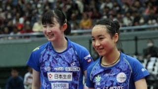 伊藤/早田、3連覇狙う　水谷/大島ペアは2年振り王座奪還目指す＜全日本卓球2020・ダブルス見どころ＞