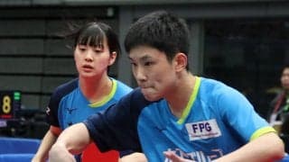 張本/長﨑ペアが完勝　「2人とも1年間成長した」＜全日本卓球2020＞