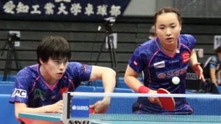 3連覇目指す森薗/伊藤、ベスト8入り 「1試合1試合良くなっている」＜全日本卓球2020＞
