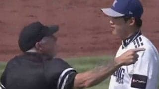 “悪態”韓国人右腕に12試合の出場停止処分　顔面死球→唾吐き、一触即発の乱闘騒ぎに