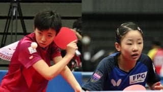 世界ジュニア準V小塩、5回戦進出　張本美和「1点を取るのが苦しかった」＜全日本卓球2020＞