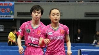 混合複ベスト4揃う　3連覇狙う森薗/伊藤ペアは辛勝＜全日本卓球2020＞
