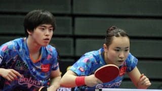 森薗/伊藤ペア、16強入り　接戦なるも第1シードの意地見せる＜全日本卓球2020＞