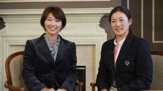 目指すは全米女子オープン優勝！葭葉ルミと山口すず夏のラウンジトーク