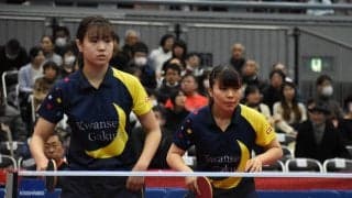 【卓球部】　小脇・村田組が全日本ベスト１６