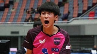 高3・戸上隼輔、目指すは頂点　「優勝して世界で活躍できる選手に」＜全日本卓球2020＞