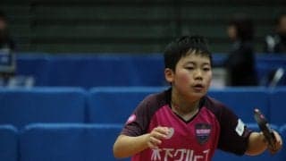 連続8強入りの松島輝空   “メイデン包囲網”突破なるか＜全日本卓球2020・ジュニア男子＞