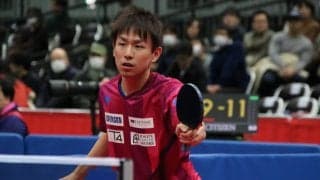 男子単は16強出揃う　五輪代表の張本、丹羽らが6回戦へ＜全日本卓球2020・男子単5回戦＞