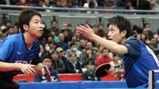 水谷隼/大島祐哉、逆転勝ちで準々決勝へ　木造/田中は金星逃す＜全日本卓球2020＞