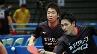 男子複ベスト16決定　水谷/大島、王座奪還へ好スタート＜全日本卓球2020＞