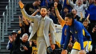 左手骨折により離脱中のステフィン・カリーが3月1日のウィザーズ戦で復帰との噂