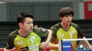 【速報】ダブルス決勝は戸上/宮川と三部/及川の対戦に　高校生vs大学生＜全日本卓球2020＞